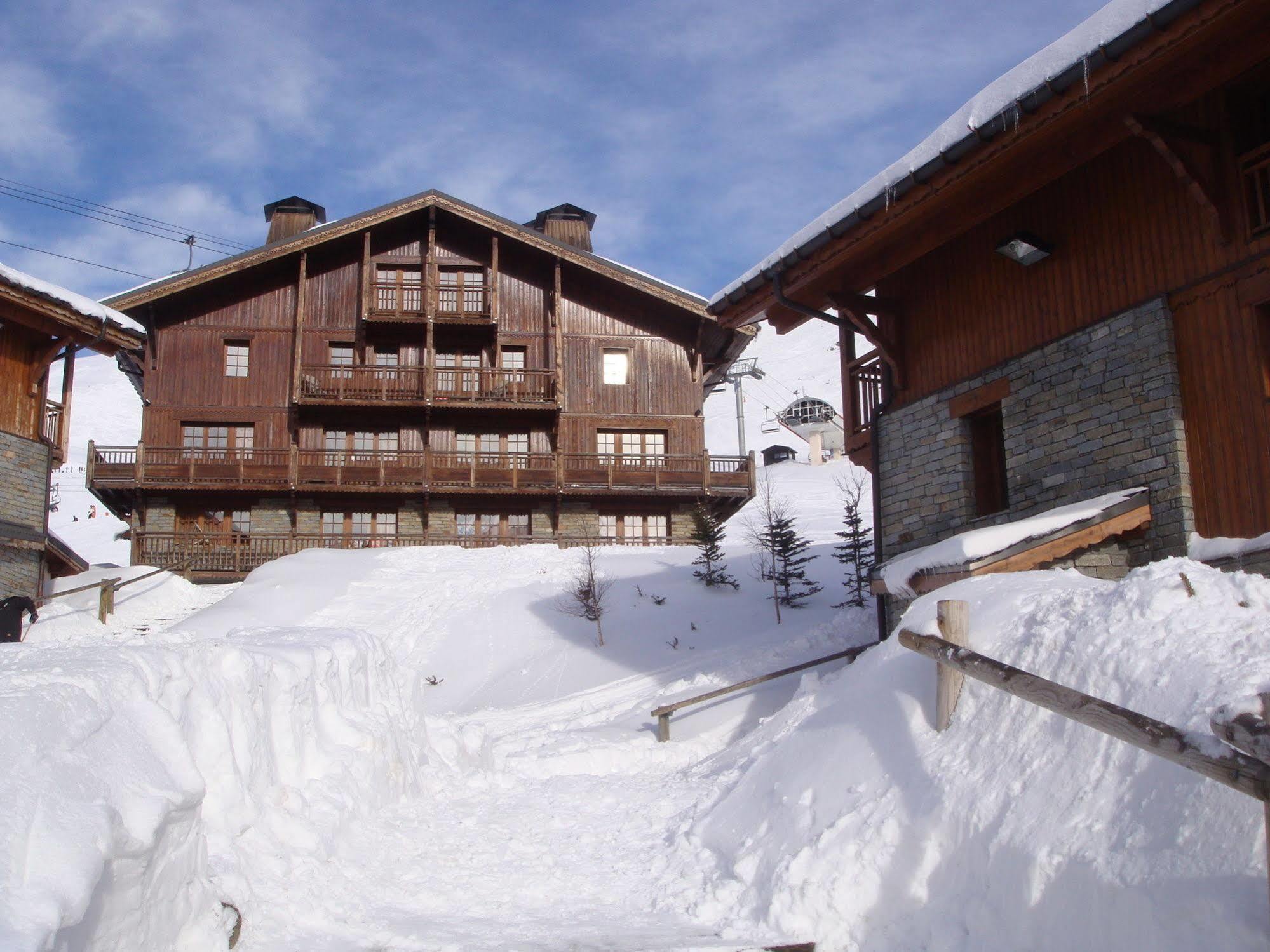 Cgh Residences & Spas Les Chalets Du Soleil Authentiques Saint-Martin-de-Belleville Kültér fotó