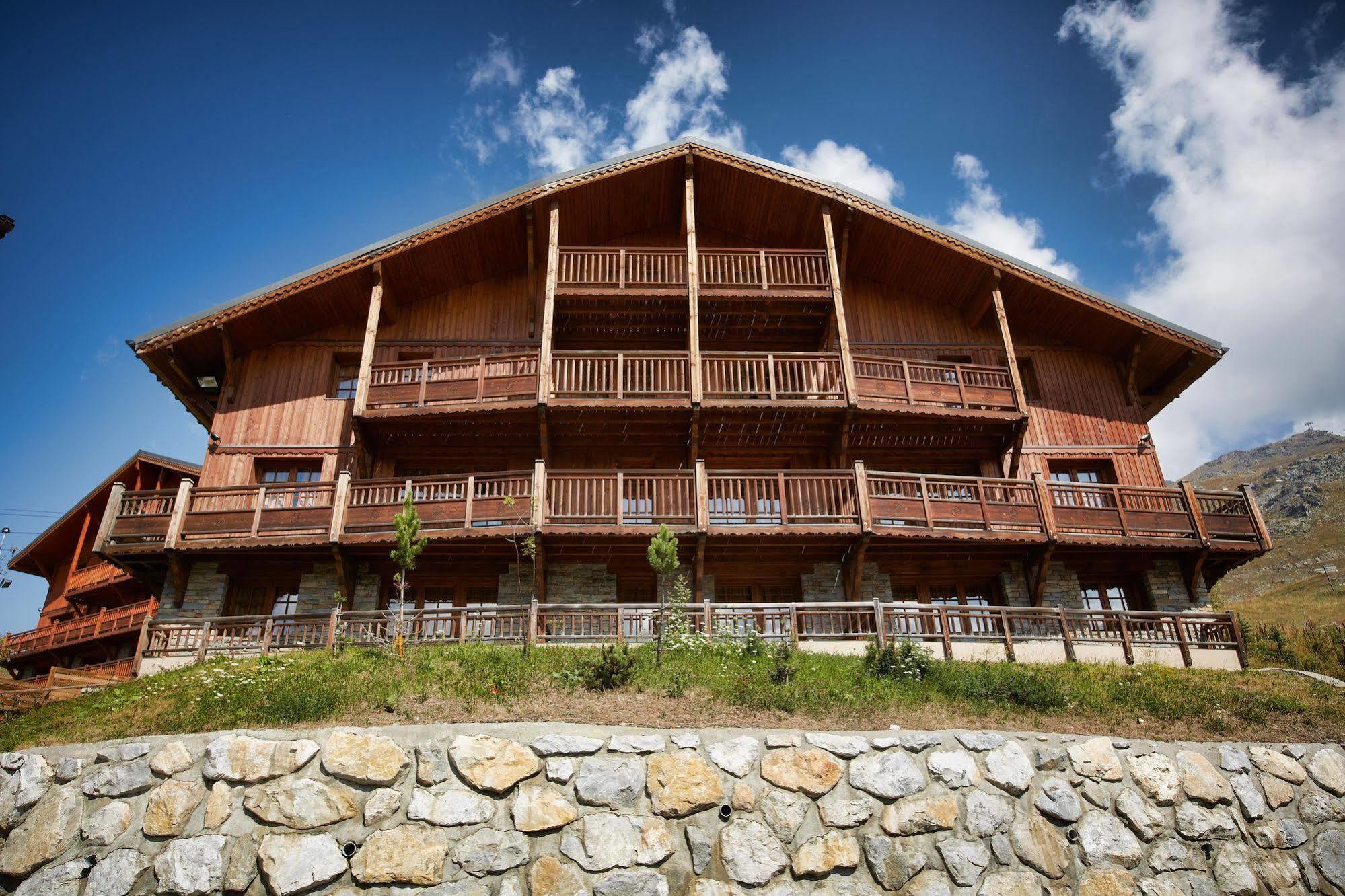Cgh Residences & Spas Les Chalets Du Soleil Authentiques Saint-Martin-de-Belleville Kültér fotó