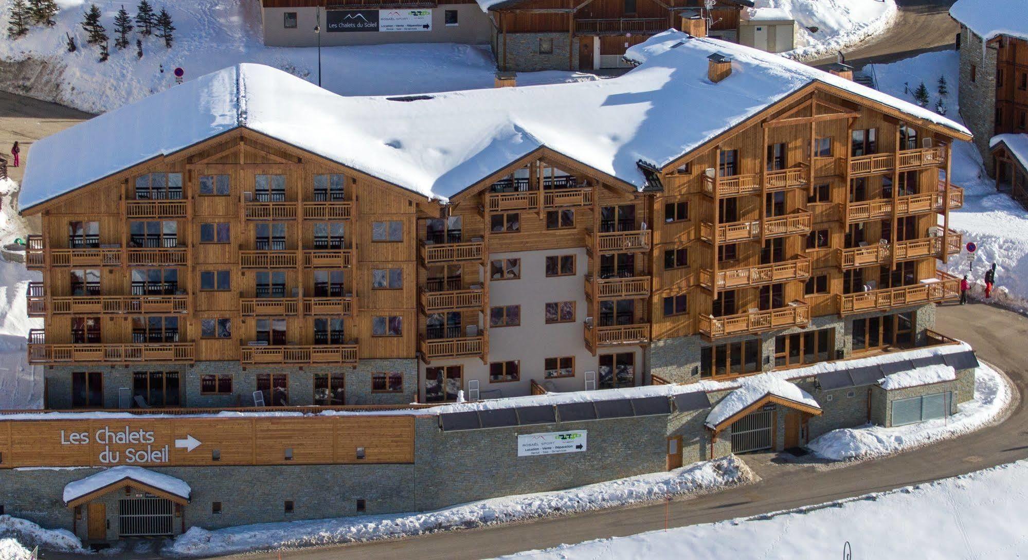 Cgh Residences & Spas Les Chalets Du Soleil Authentiques Saint-Martin-de-Belleville Kültér fotó