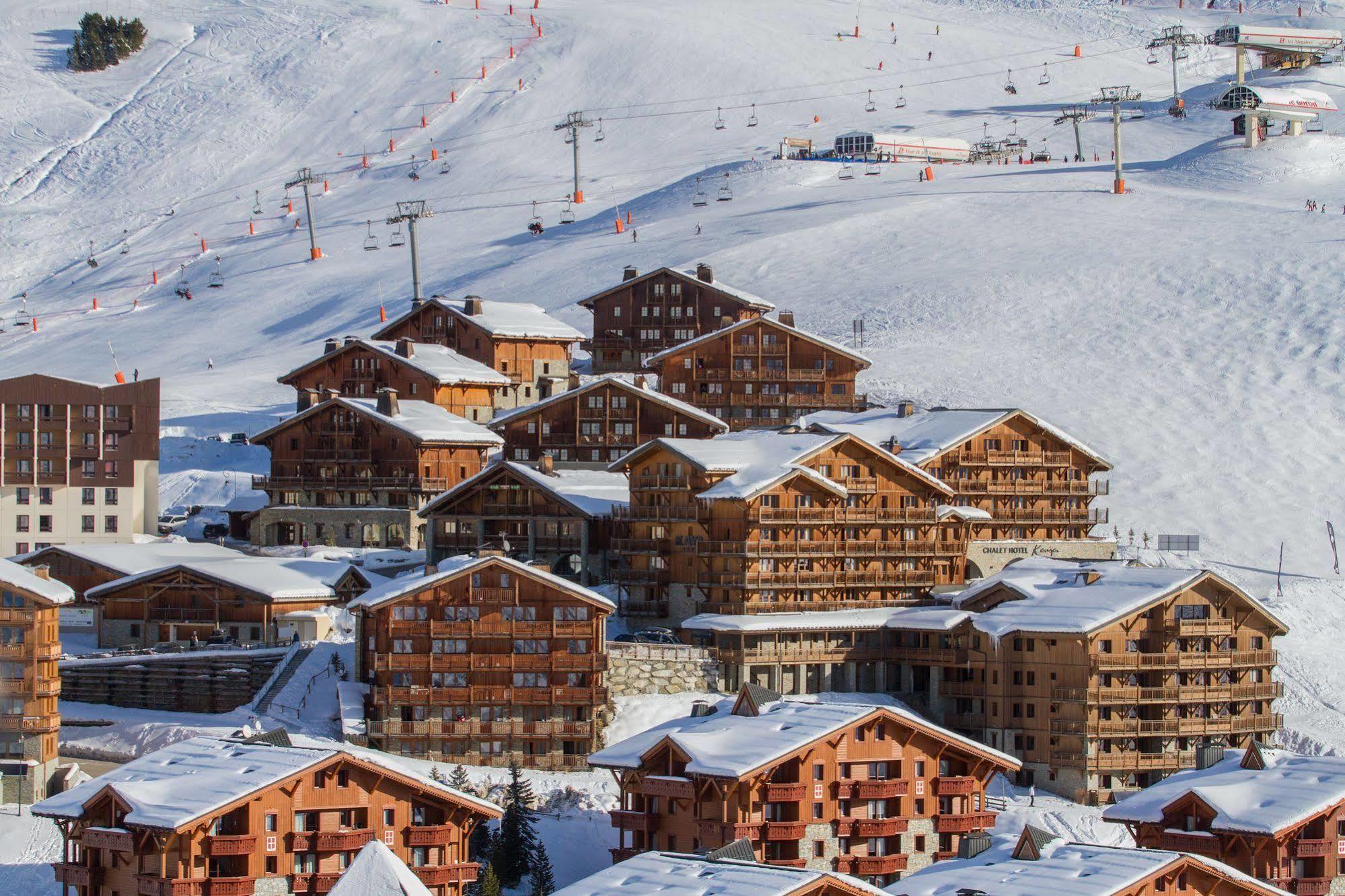 Cgh Residences & Spas Les Chalets Du Soleil Authentiques Saint-Martin-de-Belleville Kültér fotó