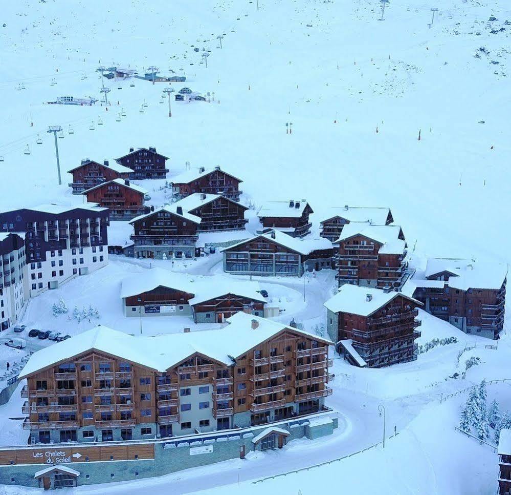 Cgh Residences & Spas Les Chalets Du Soleil Authentiques Saint-Martin-de-Belleville Kültér fotó